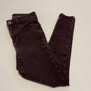 American Eagle High Rise Jegging 360 Ne(x)t level stretch purple 0